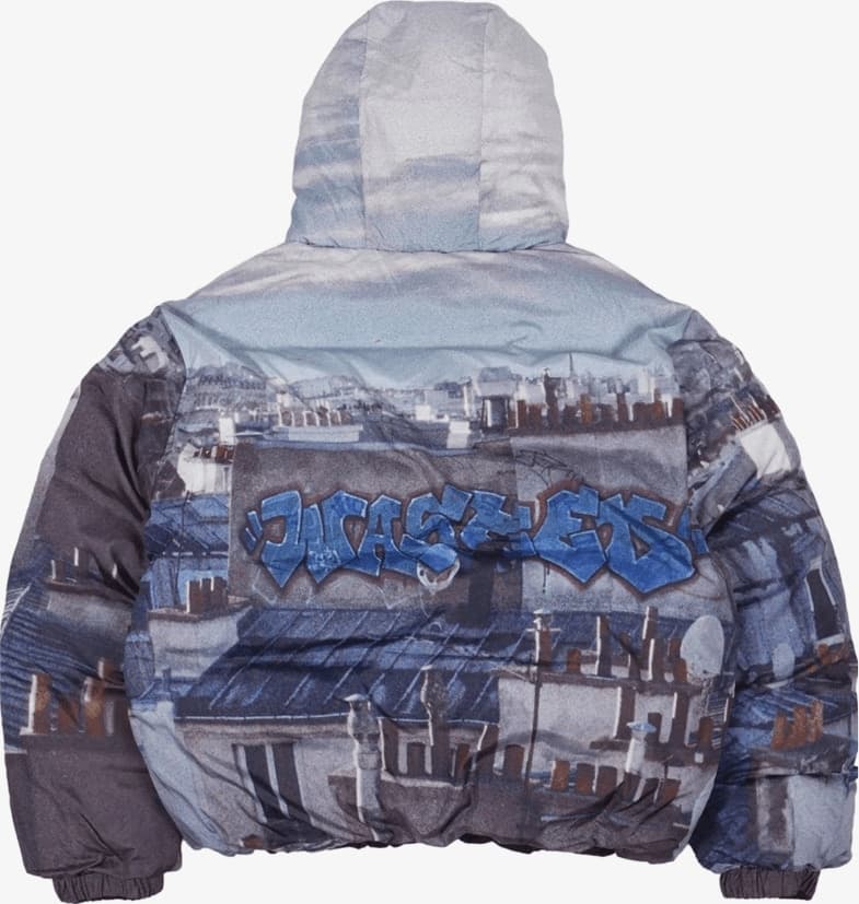 Giacca Wasted Paris Elevation Black - 3