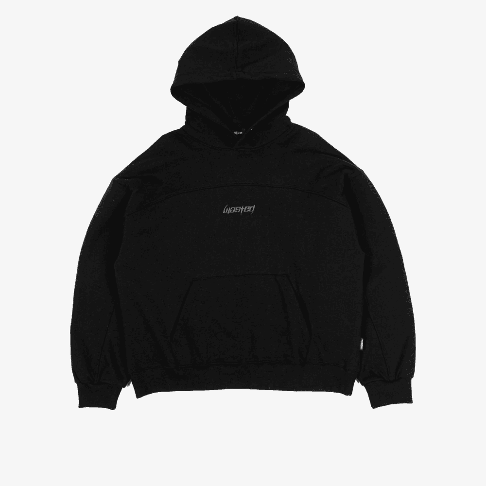 Felpa Wasted Paris Switchblade Hood Black - 5