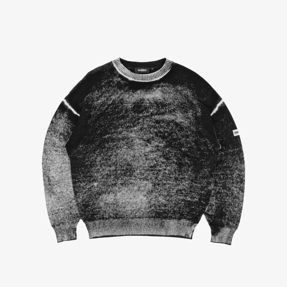 Maglione Wasted Paris Ashes Black - 4