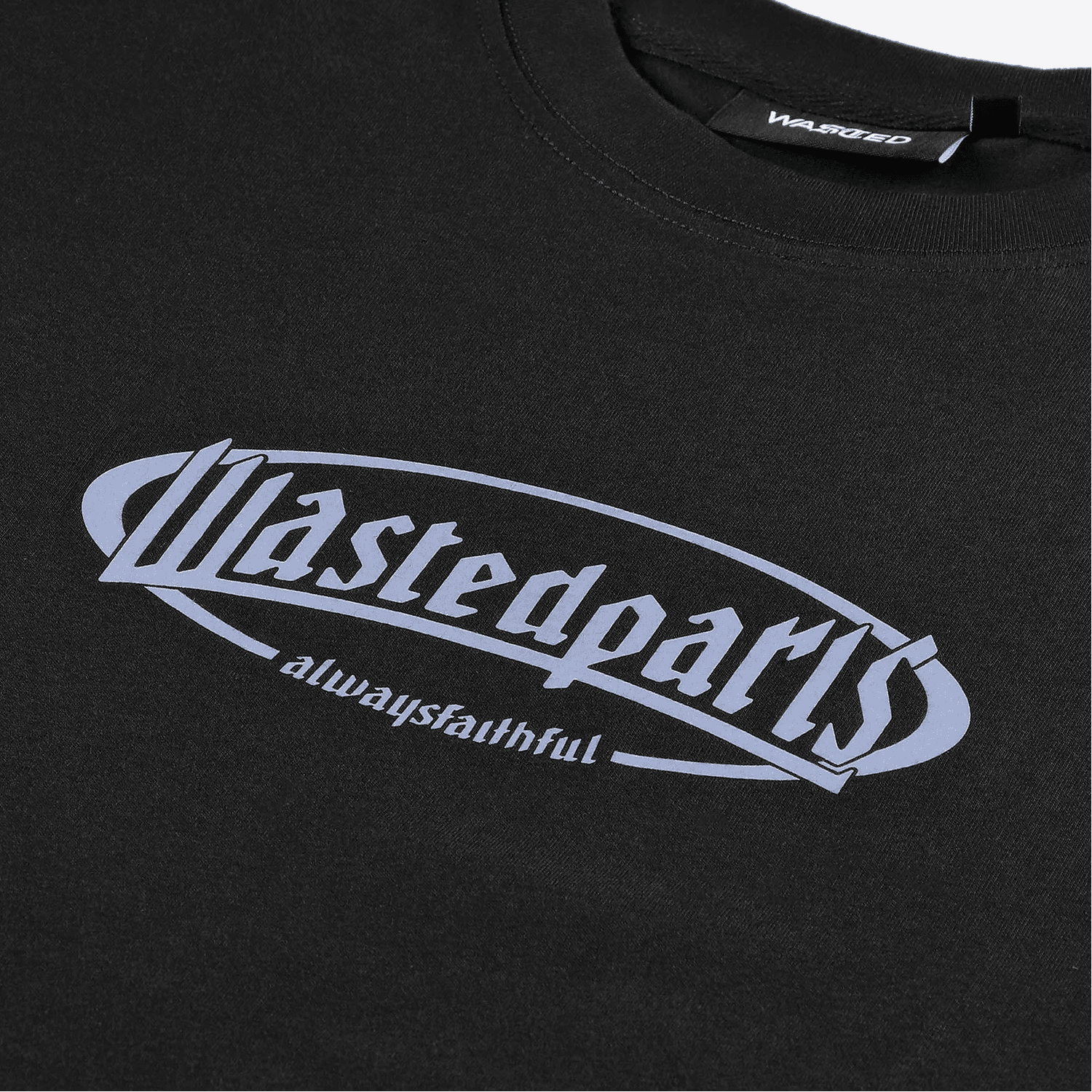 T-shirt Wasted Paris Yart Nine Black Blue - 3