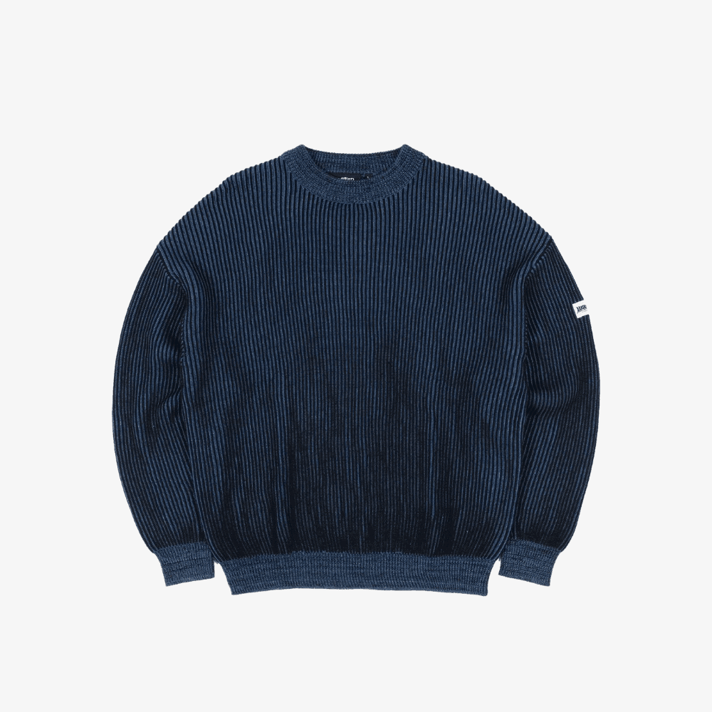 Maglione Wasted Paris Pusher Blue - 4