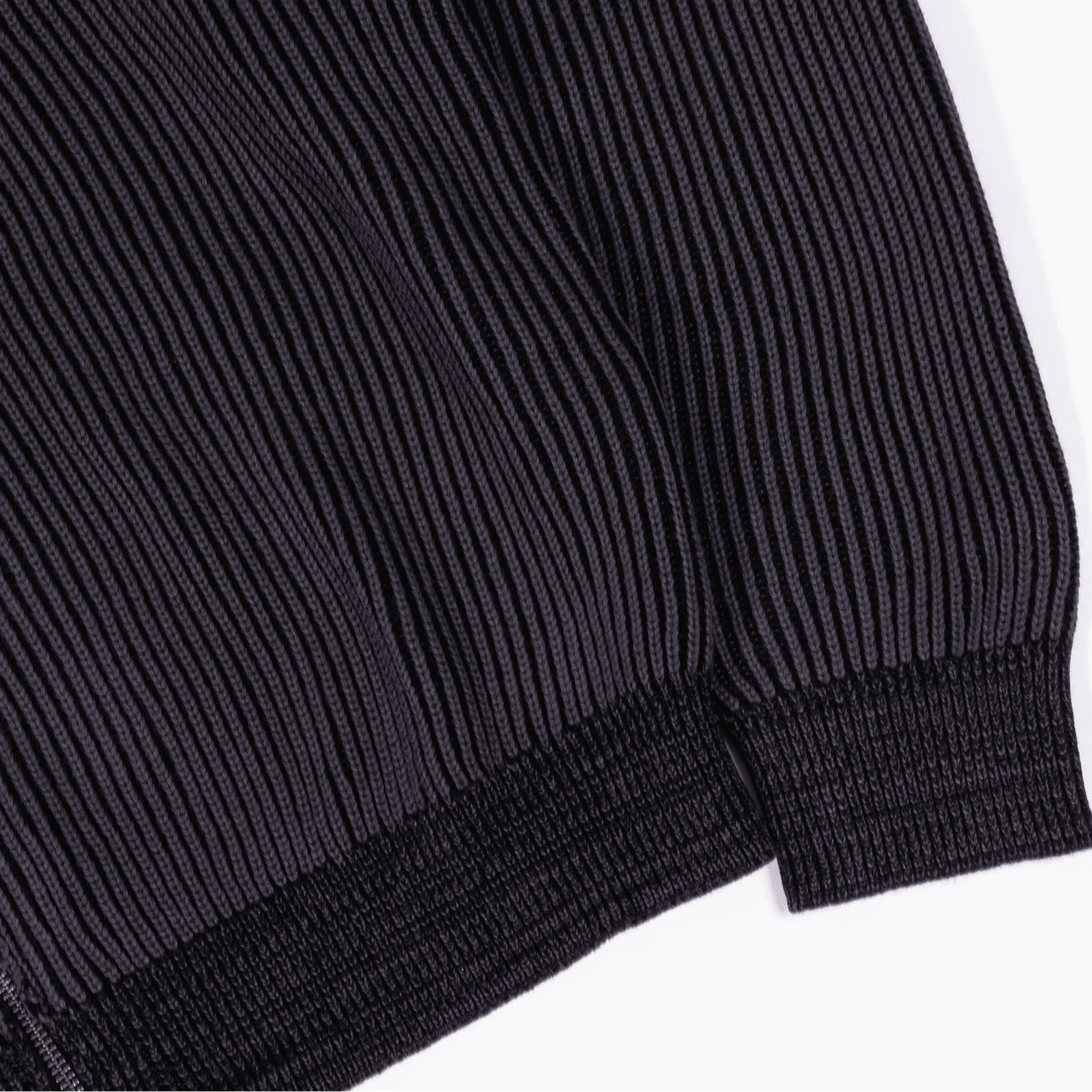 Felpa Wasted Paris Pusher Zip Knit Black - 2
