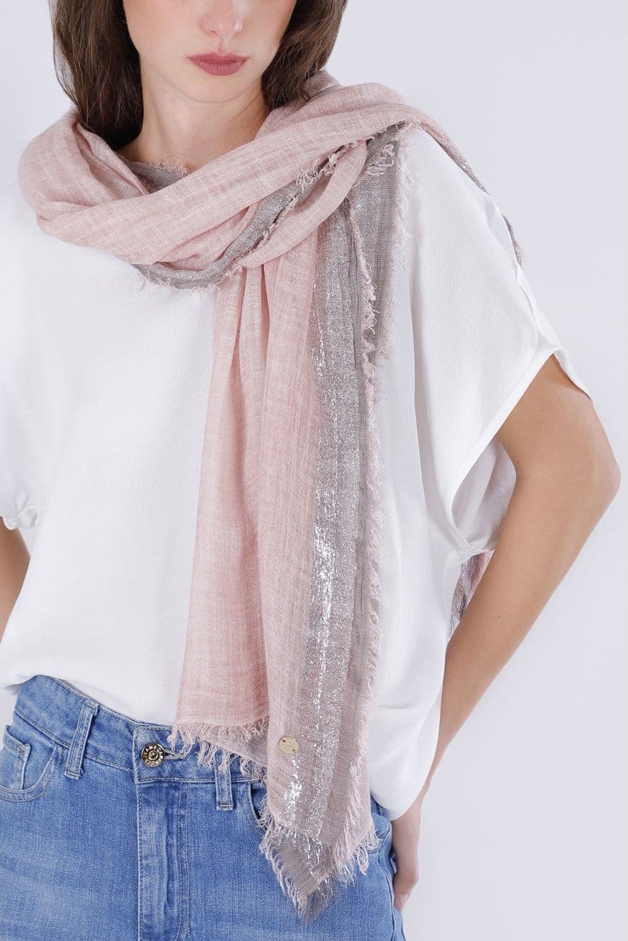 SCIARPA CON BORDATUREX LUREX - 6