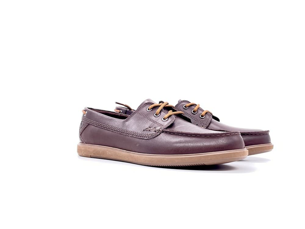 CLARKS Mocassino uomo Bratton Boat pelle dark marrone - 6