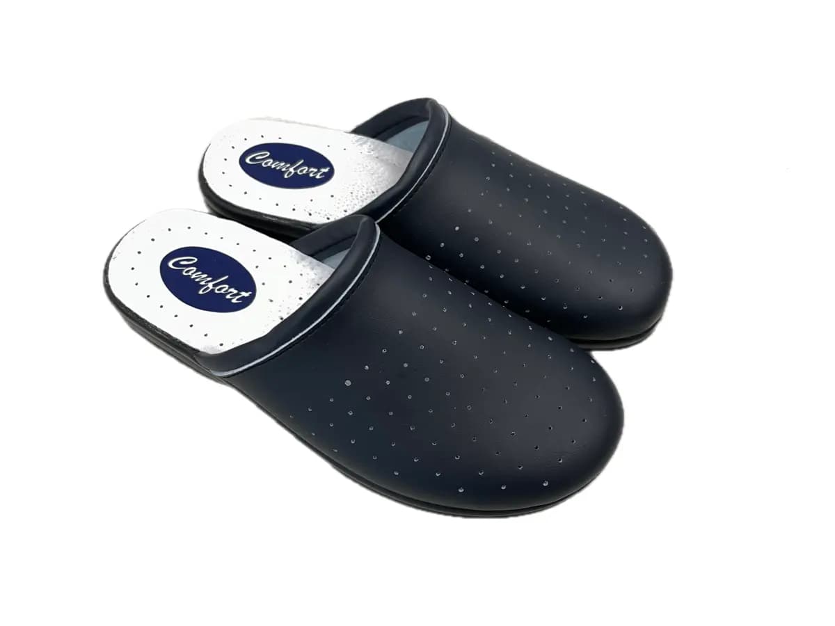 comfort Ciabatte Sanitarie Uomo Blu - 5