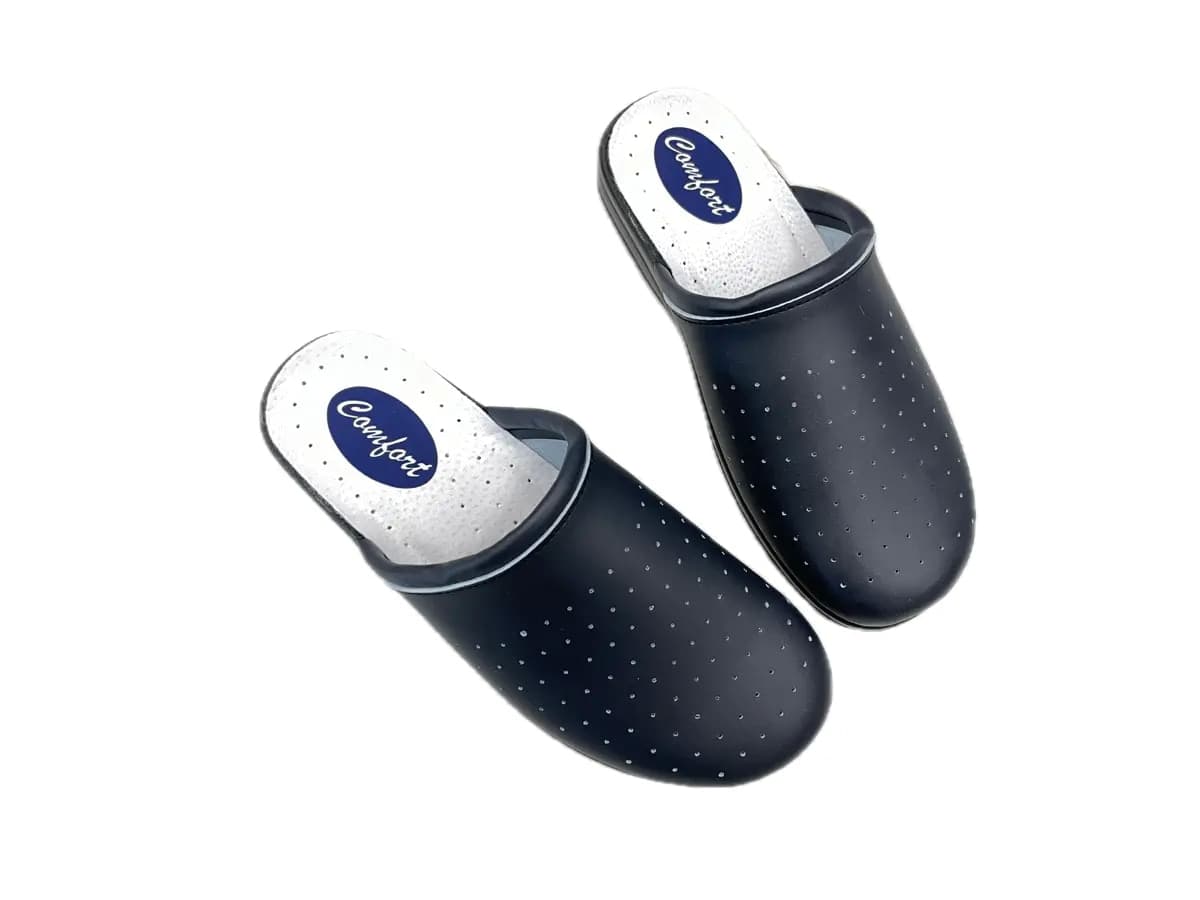 comfort Ciabatte Sanitarie Uomo Blu in Pantofole Calzature Durello - Agna, commercioVirtuoso.it
