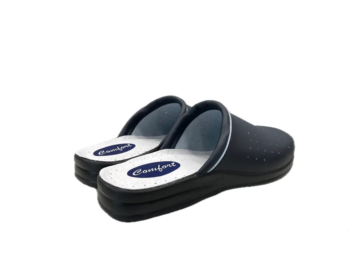 comfort Ciabatte Sanitarie Uomo Blu in Pantofole Calzature Durello - Agna, commercioVirtuoso.it