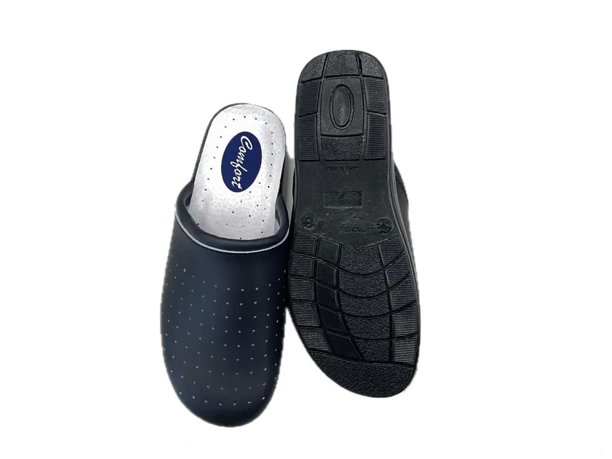 comfort Ciabatte Sanitarie Uomo Blu - 5
