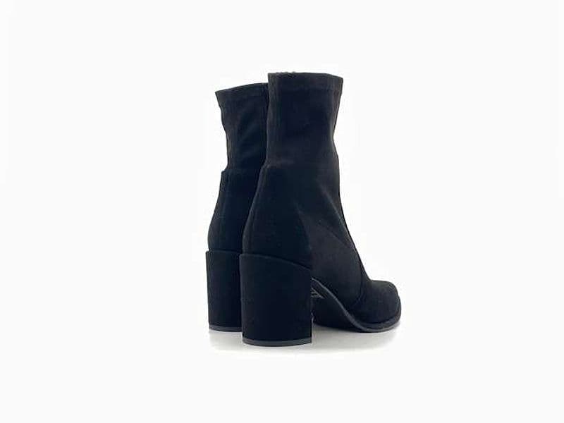 ENZO D'ALESSANDRO Tronchetto Donna Camoscio Nero in Stivali Calzature Durello - Agna, commercioVirtuoso.it