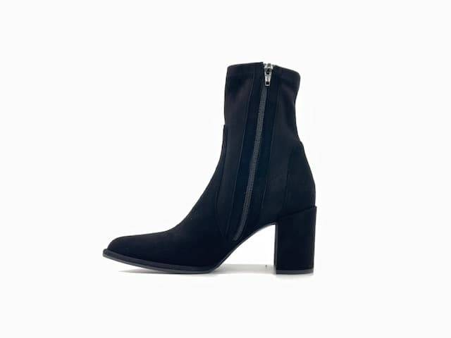ENZO D'ALESSANDRO Tronchetto Donna Camoscio Nero in Stivali Calzature Durello - Agna, commercioVirtuoso.it