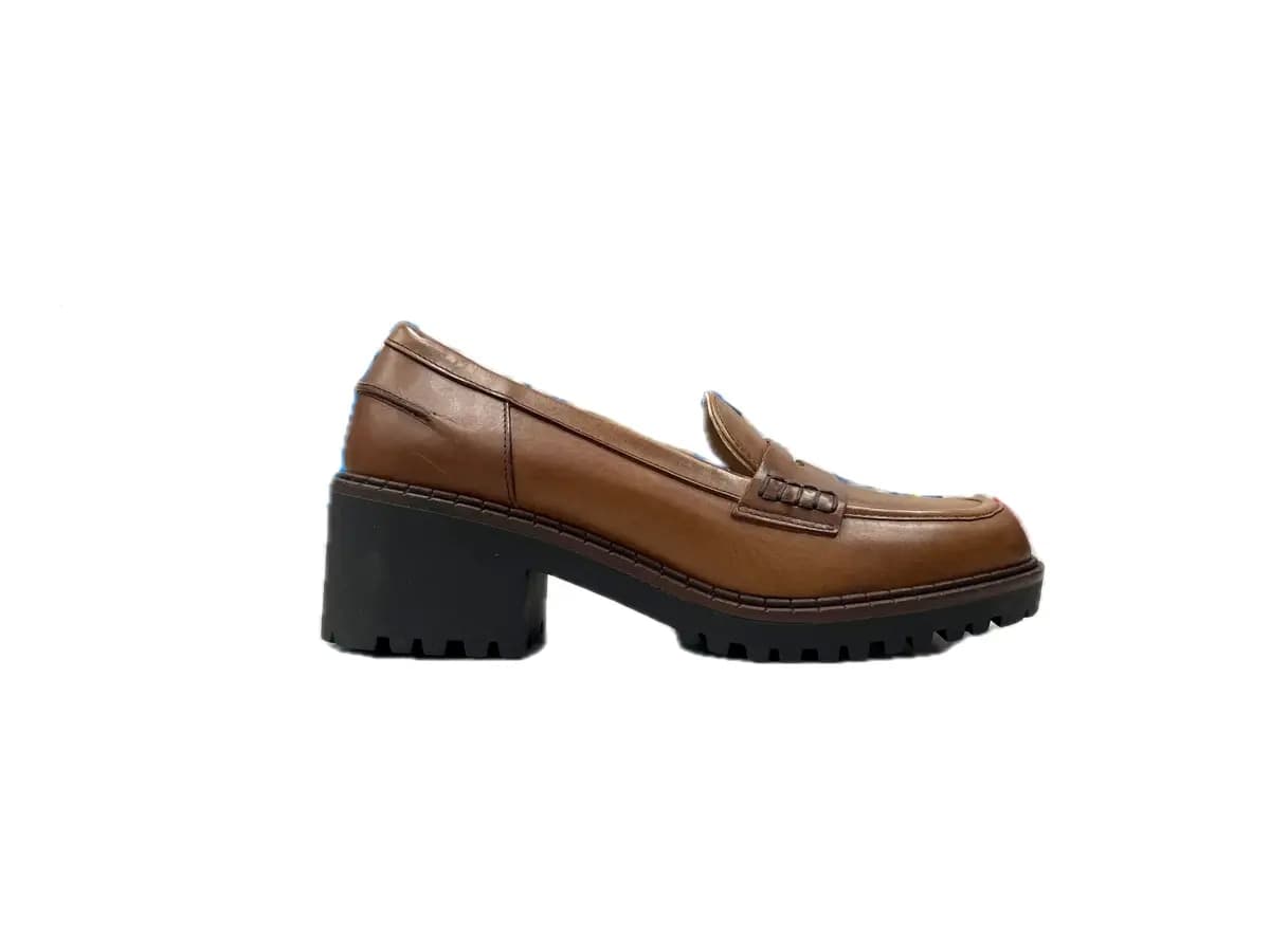 comfort Mocassino Donna in Pelle Cuoio in Loafer e mocassini Calzature Durello - Agna, commercioVirtuoso.it
