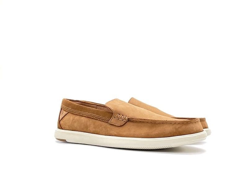 CLARKS Mocassino Uomo Bratton Loafer Dark Tan Nabuk - 6