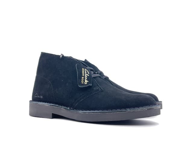 CLARKS Desert Boot Nero Uomo - 6
