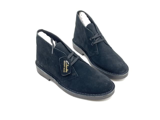 CLARKS Desert Boot Nero Uomo in Stivali Calzature Durello - Agna, commercioVirtuoso.it
