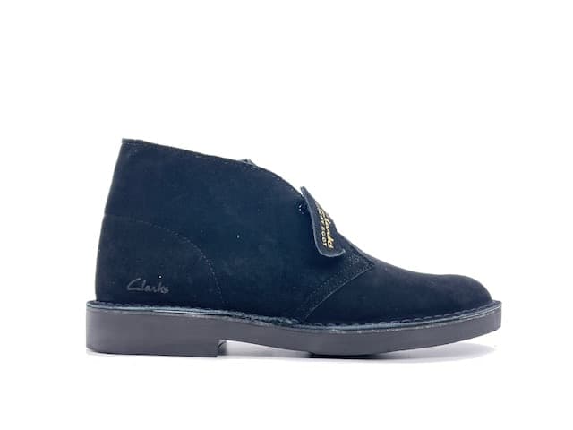 CLARKS Desert Boot Nero Uomo in Stivali Calzature Durello - Agna, commercioVirtuoso.it