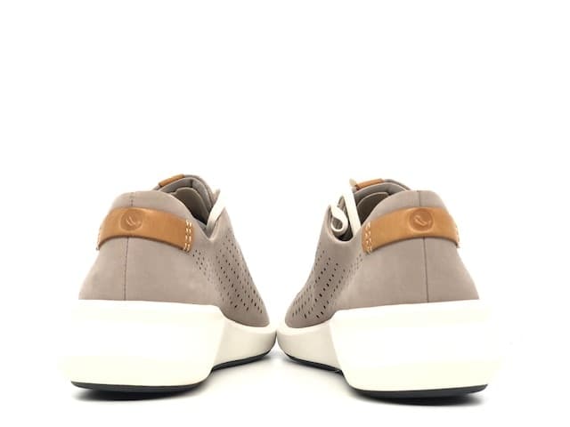 CLARKS Sneakers Donna Rio Tie Stone Nabuk in Sneaker casual Calzature Durello - Agna, commercioVirtuoso.it