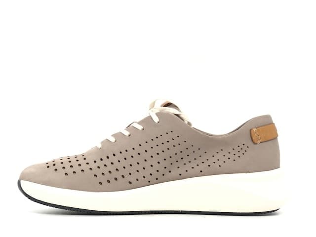 CLARKS Sneakers Donna Rio Tie Stone Nabuk - 5