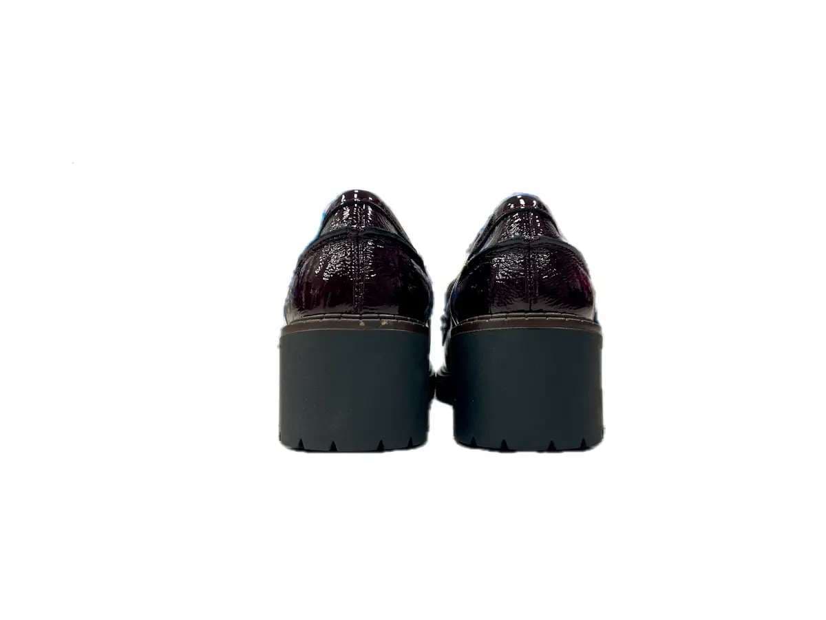 comfort Mocassino Donna bordò in Pelle in Loafer e mocassini Calzature Durello - Agna, commercioVirtuoso.it