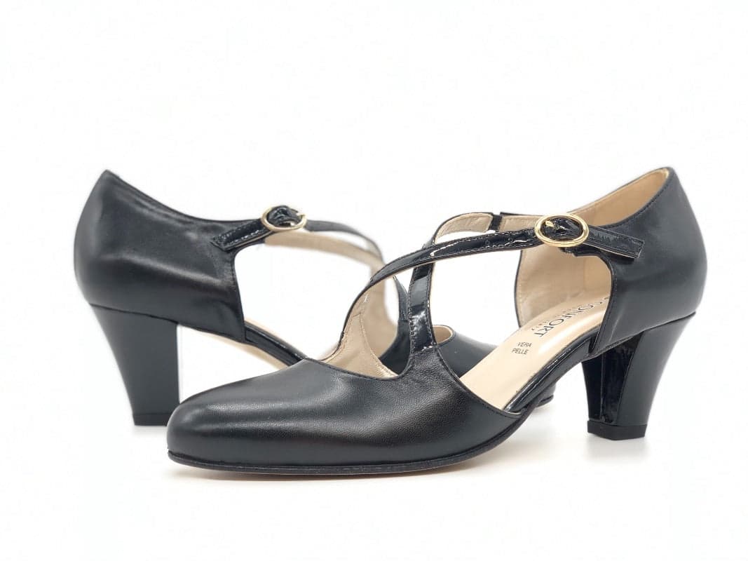 comfort Scarpa da ballo donna nero in Scarpe da ballo da donna Calzature Durello - Agna, commercioVirtuoso.it