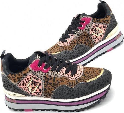 LIU JO WONDER MAXI 01 leopardata multicolore in Sneaker casual Calzature Durello - Agna, commercioVirtuoso.it