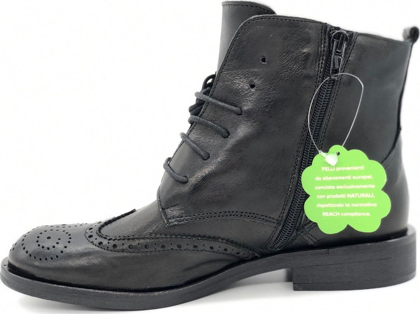 LAURA BIZZARRI Scarponcino donna 3836 nero in Stivali Calzature Durello - Agna, commercioVirtuoso.it