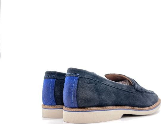 CLARKS Mocassino Uomo Atticus LTSlip Navy in Loafer e mocassini Calzature Durello - Agna, commercioVirtuoso.it