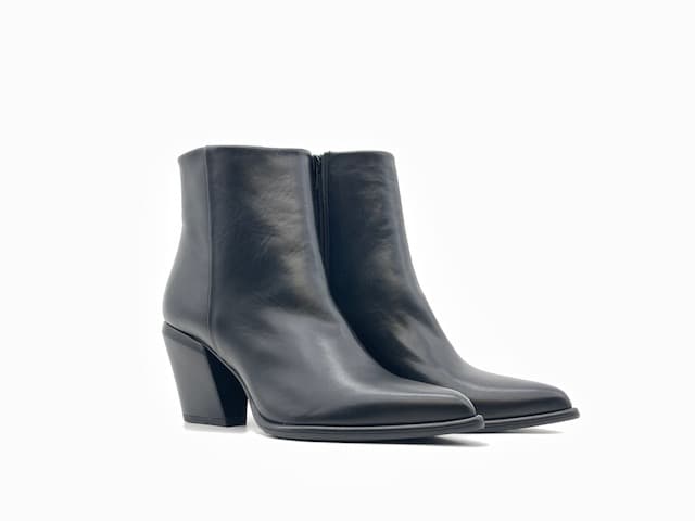 ENZO D'ALESSANDRO Tronchetto Donna Nappa Nero - 4