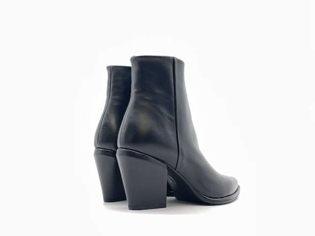 ENZO D'ALESSANDRO Tronchetto Donna Nappa Nero in Stivali Calzature Durello - Agna, commercioVirtuoso.it