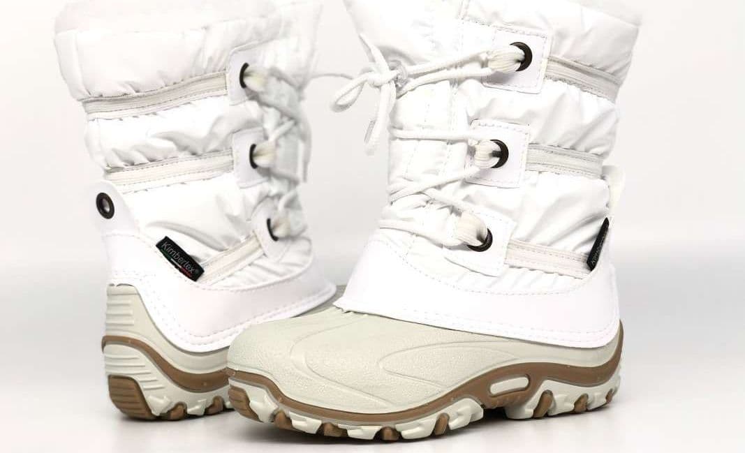 KIMBERTEX Dopo sci bambina Lilly White in Stivali Calzature Durello - Agna, commercioVirtuoso.it