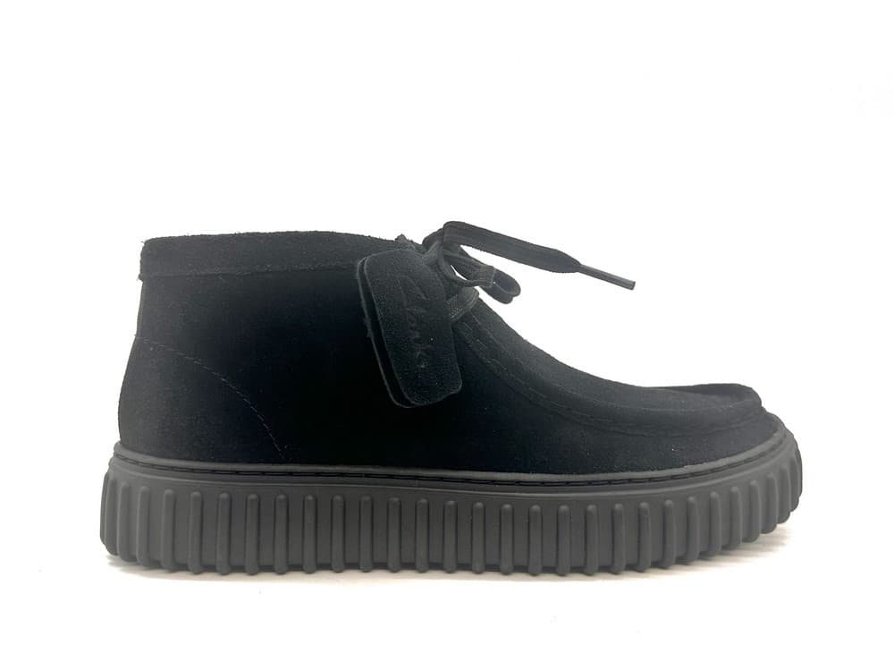 CLARKS Uomo TORHILL HI Suede colore nero - 5