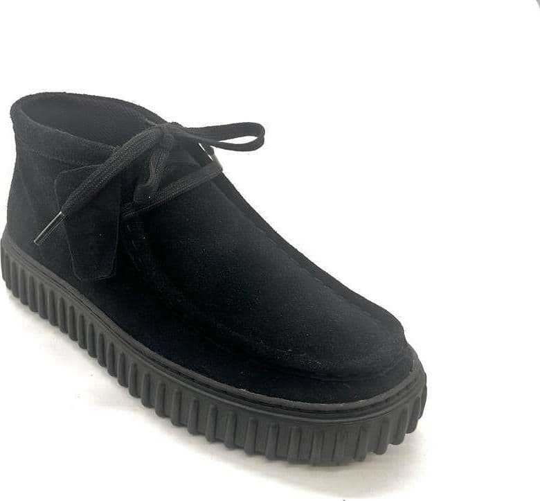 CLARKS Uomo TORHILL HI Suede colore nero in Stivali Calzature Durello - Agna, commercioVirtuoso.it