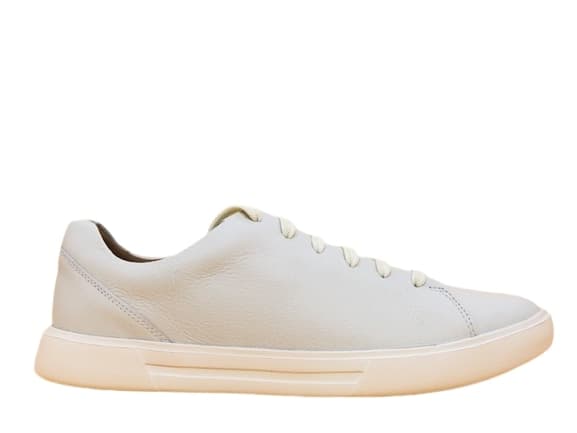 CLARKS Sneakers Uomo Costa Lace White in Sneaker casual Calzature Durello - Agna, commercioVirtuoso.it