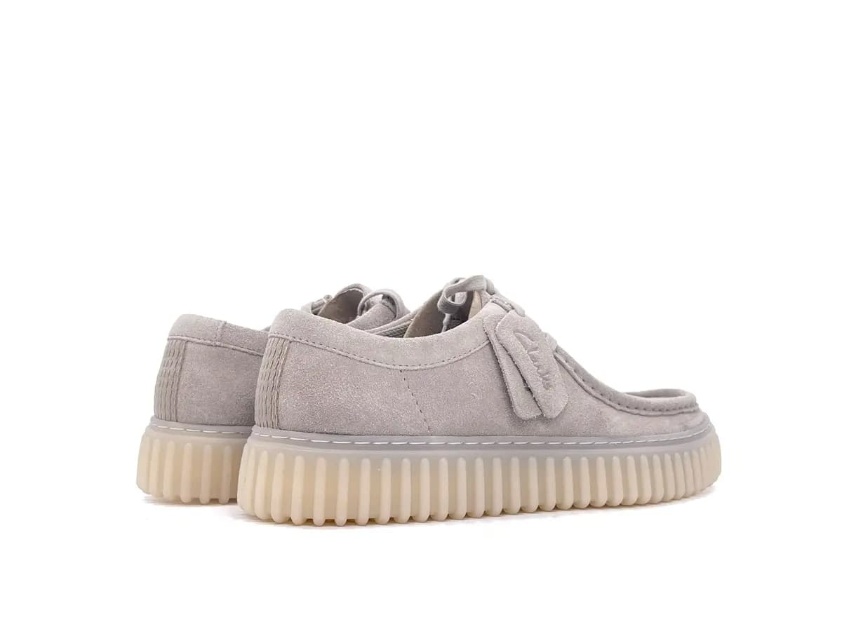 CLARKS TORHILL LO Stringata uomo in camoscio grigio in Stivali Calzature Durello - Agna, commercioVirtuoso.it