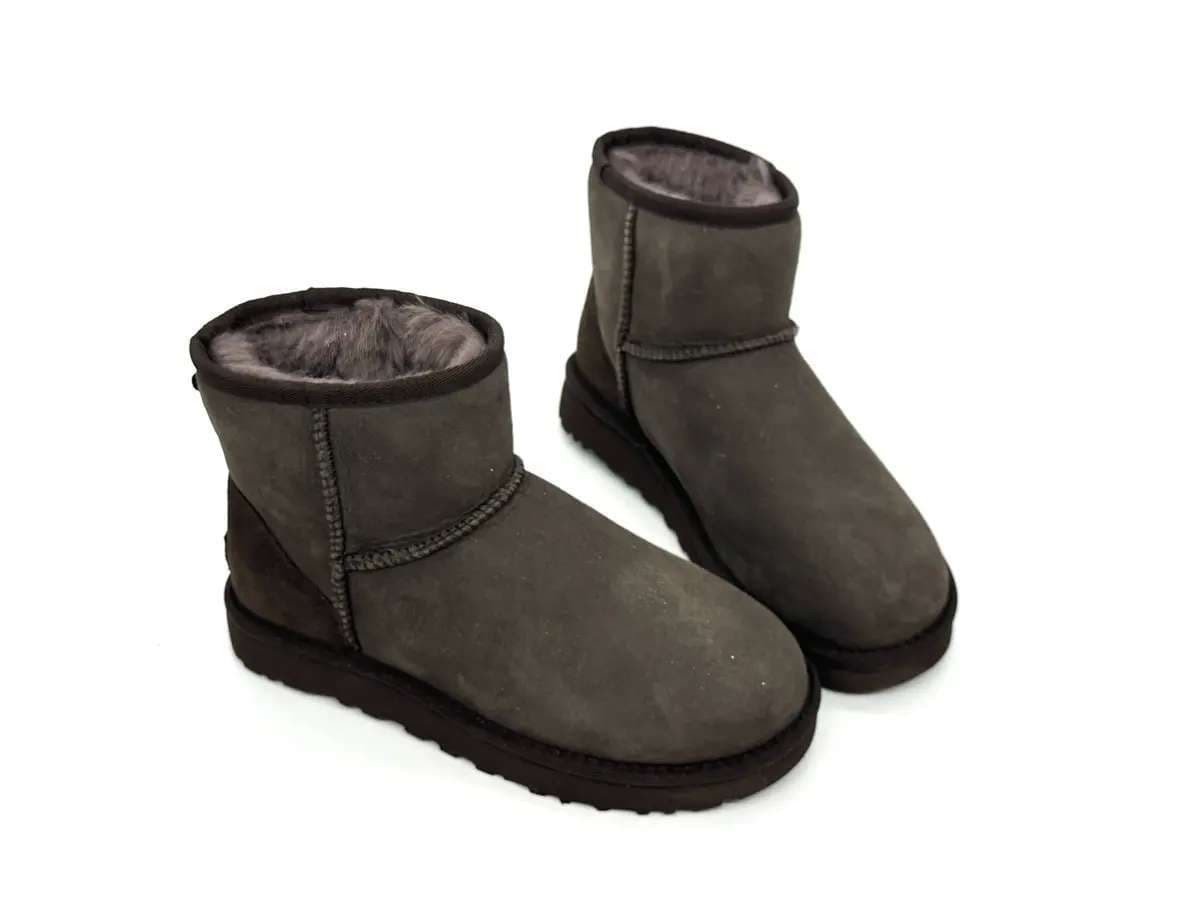 UGG stivaletti uomo scamosciati marroni foderati lana suola antiscivolo in Stivali Calzature Durello - Agna, commercioVirtuoso.it