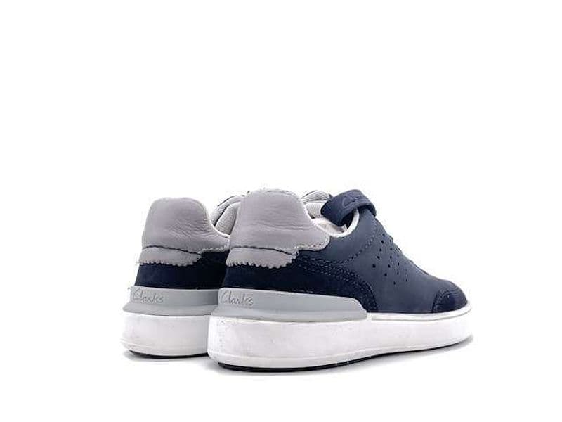 CLARKS Sneakers Uomo Court. Lite Navy in Sneaker casual Calzature Durello - Agna, commercioVirtuoso.it