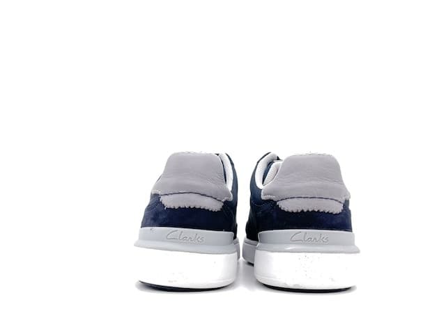CLARKS Sneakers Uomo Court. Lite Navy in Sneaker casual Calzature Durello - Agna, commercioVirtuoso.it