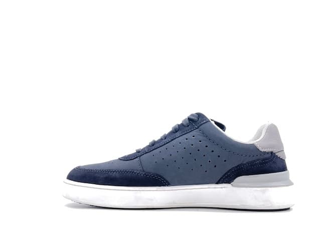 CLARKS Sneakers Uomo Court. Lite Navy in Sneaker casual Calzature Durello - Agna, commercioVirtuoso.it