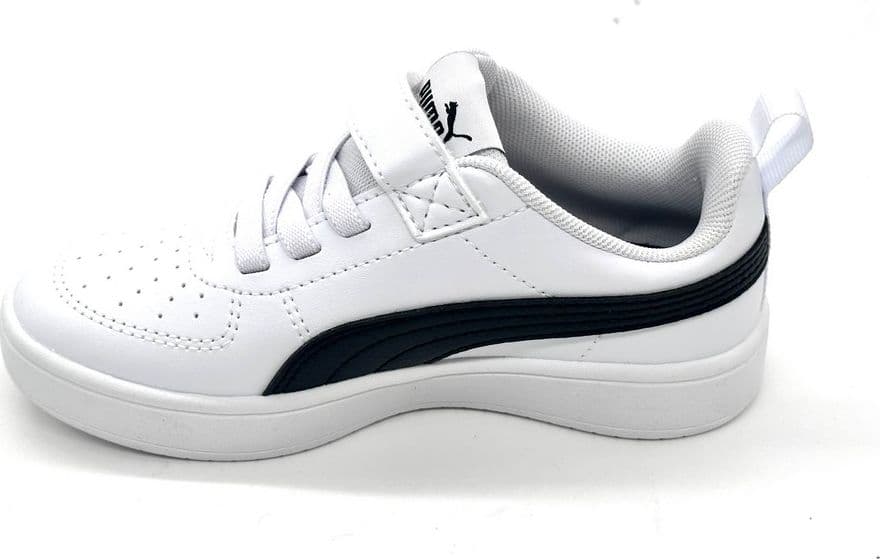 Puma Sneakers Bambino Rickie Bianco Nero in Sneaker casual Calzature Durello - Agna, commercioVirtuoso.it