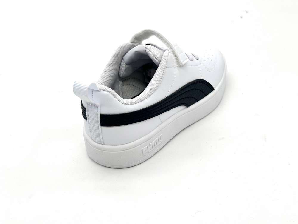 Puma Sneakers Bambino Rickie Bianco Nero - 4