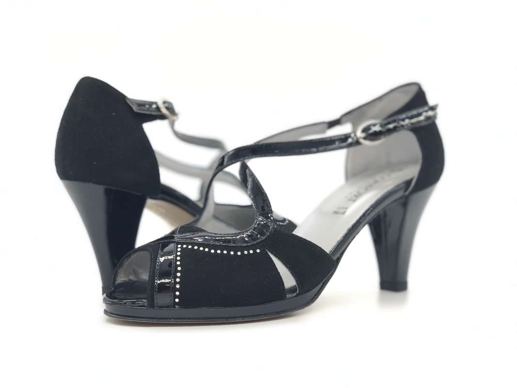 comfort Scarpa donna spugnata nera - 5