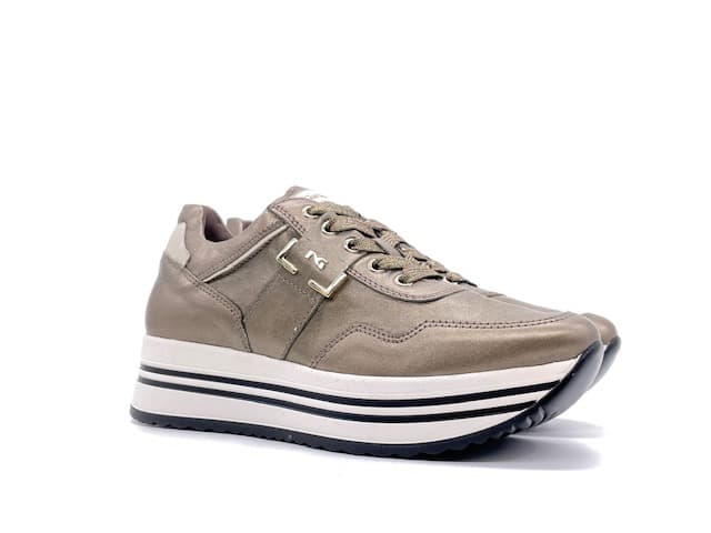 NERO GIARDINI Sneakers Donna Major Brown - 6