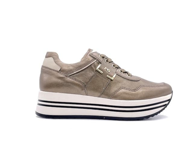 NERO GIARDINI Sneakers Donna Major Brown in Sneaker casual Calzature Durello - Agna, commercioVirtuoso.it