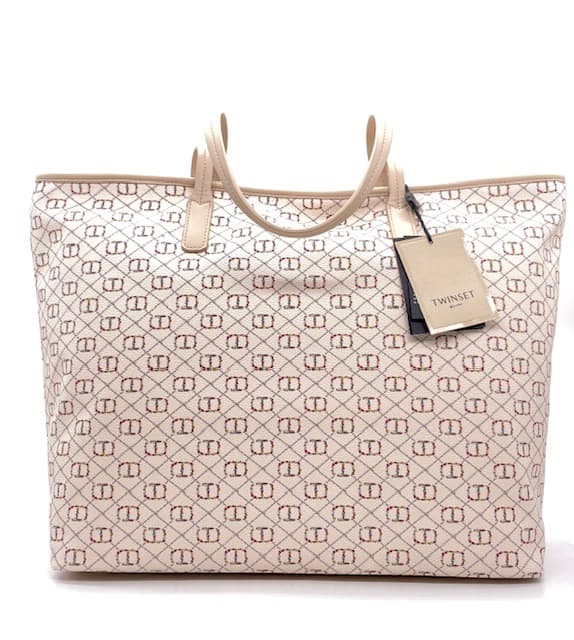 TWINSET Borsa Shopper Oval T FL - 3