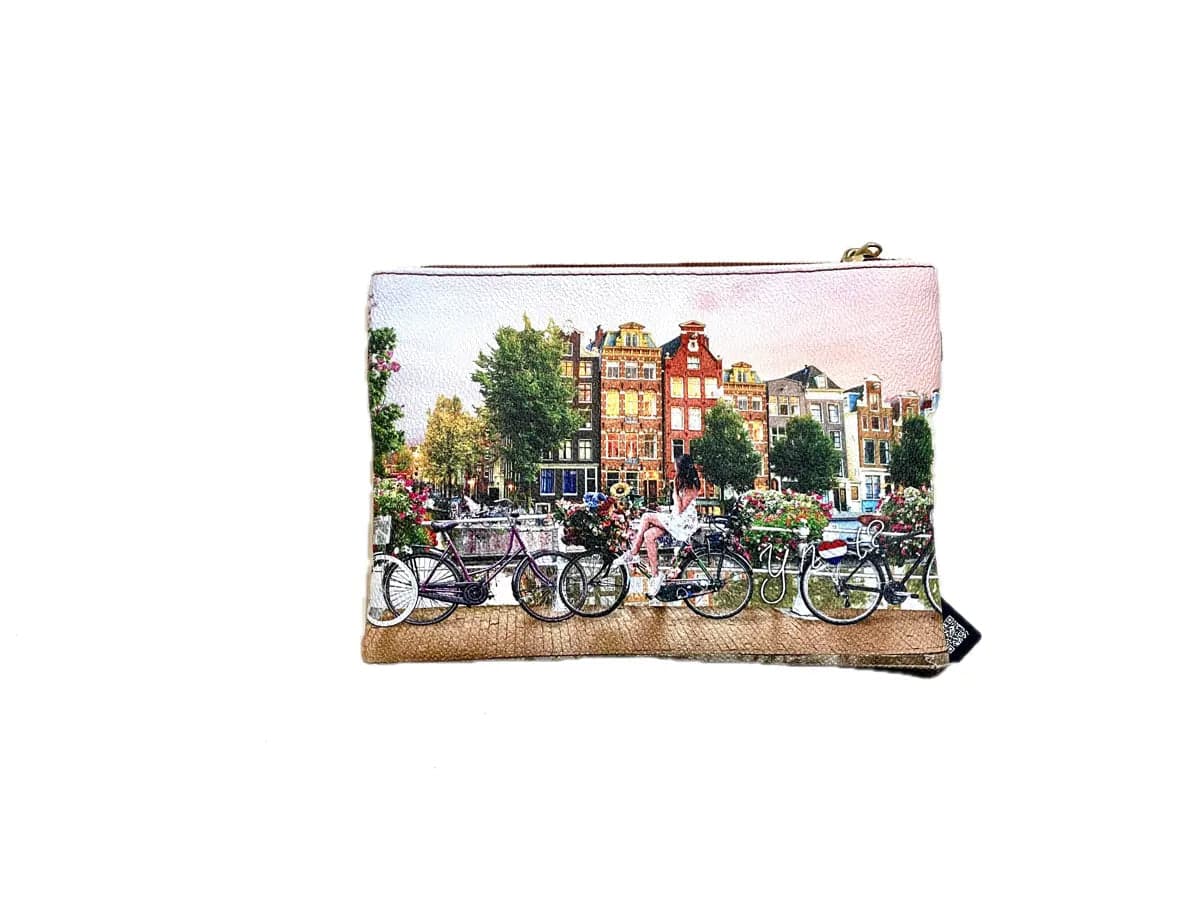 YNOT Pochette donna YES Flower River in Borse a tracolla Calzature Durello - Agna, commercioVirtuoso.it