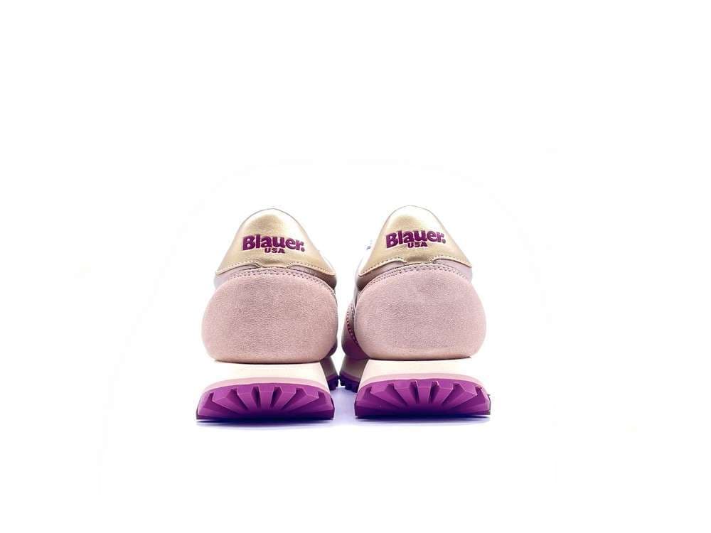 BLAUER Sneakers Donna Millen Nude in Sneaker casual Calzature Durello - Agna, commercioVirtuoso.it
