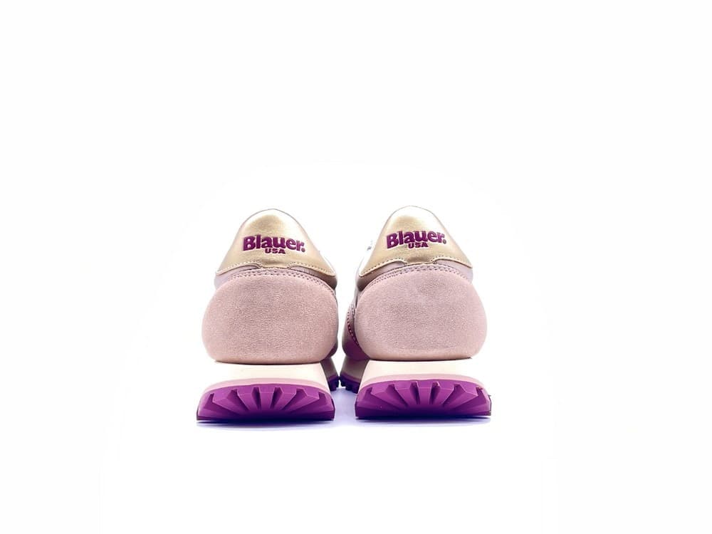 BLAUER Sneakers Donna Millen Nude in Sneaker casual Calzature Durello - Agna, commercioVirtuoso.it