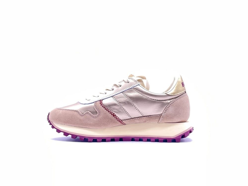 BLAUER Sneakers Donna Millen Nude in Sneaker casual Calzature Durello - Agna, commercioVirtuoso.it