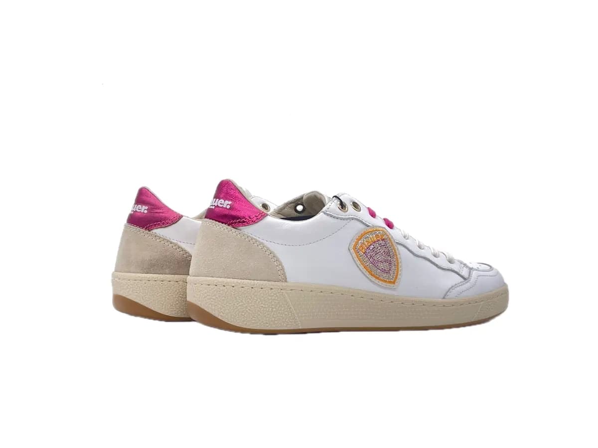 BLAUER Sneakers donna F4 Olympia Orange fucsia in Sneaker casual Calzature Durello - Agna, commercioVirtuoso.it
