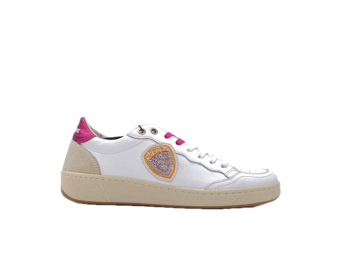 BLAUER Sneakers donna F4 Olympia Orange fucsia in Sneaker casual Calzature Durello - Agna, commercioVirtuoso.it