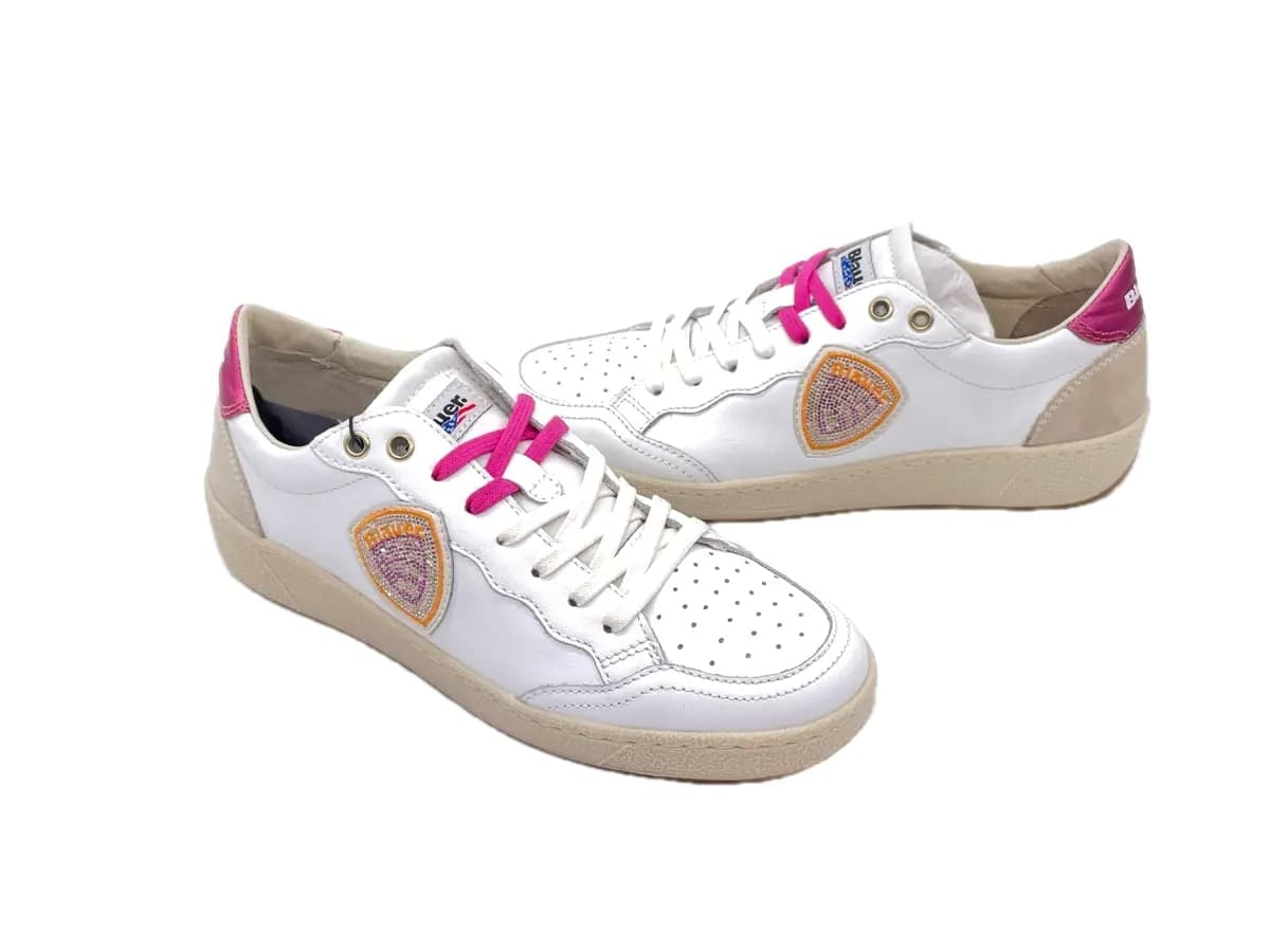 BLAUER Sneakers donna F4 Olympia Orange fucsia in Sneaker casual Calzature Durello - Agna, commercioVirtuoso.it